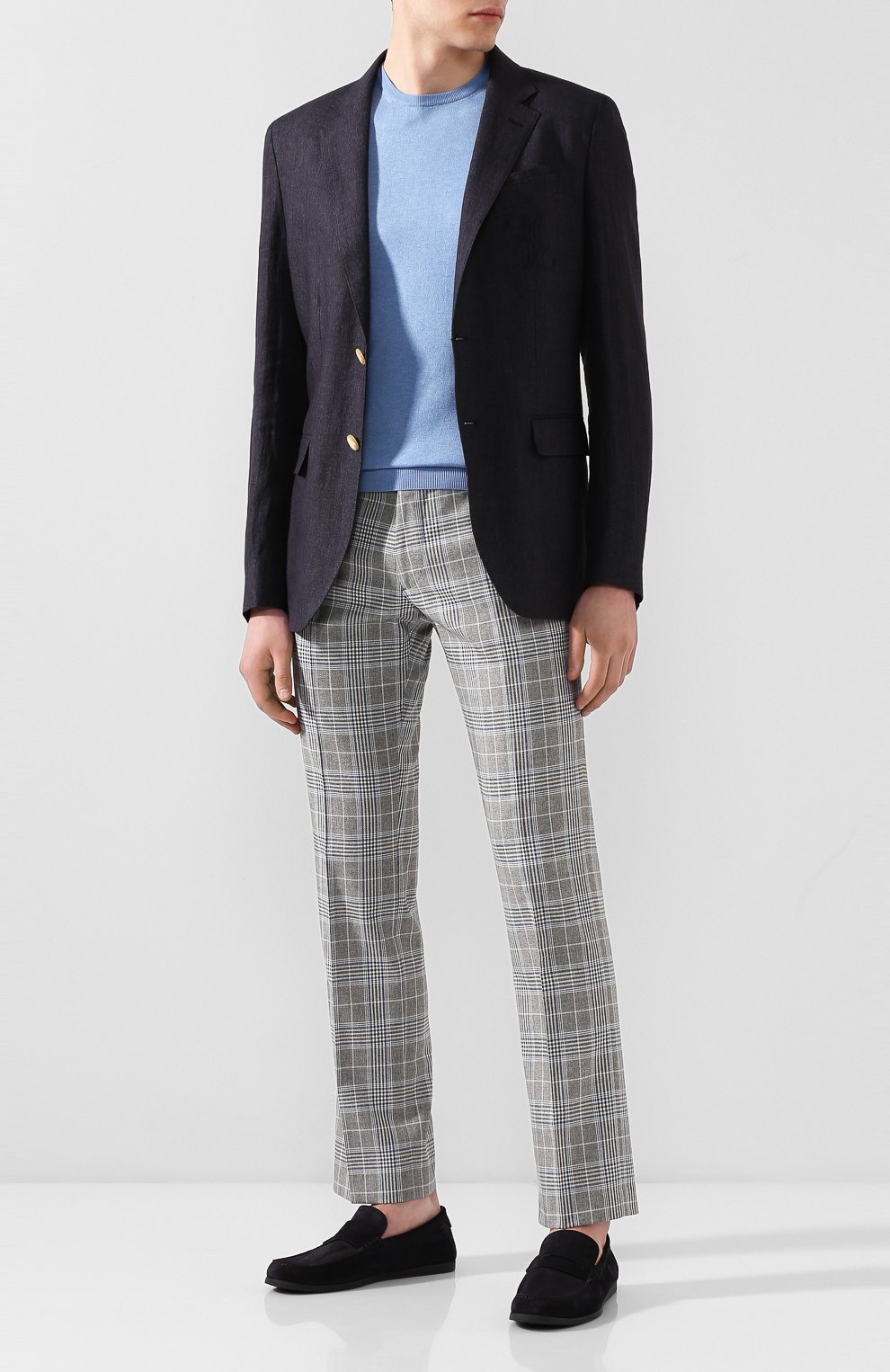 Замшевые мокасины ZEGNA, арт. A4429X-LHKUD, фото 2