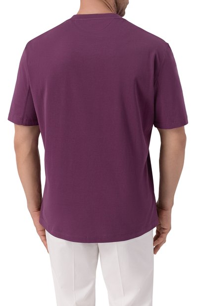 Хлопковая футболка BRUNELLO CUCINELLI, арт. M0B138440W, фото 4