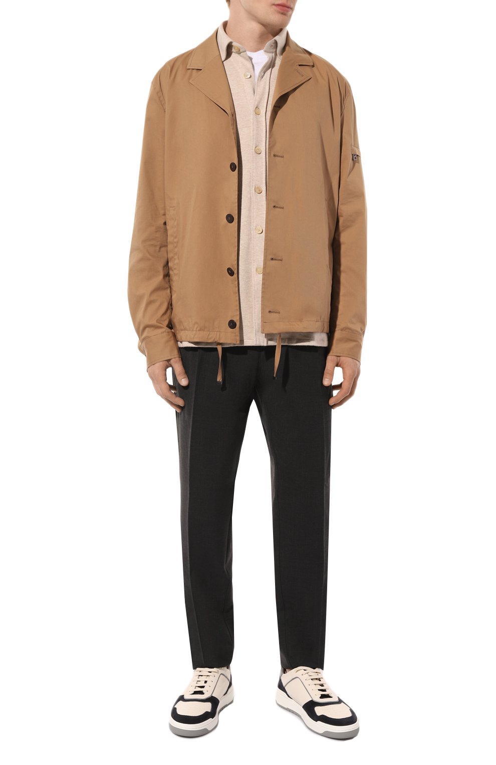 Рубашка из хлопка и кашемира STEFANO RICCI, арт. CJ007117/TE2602, фото 2