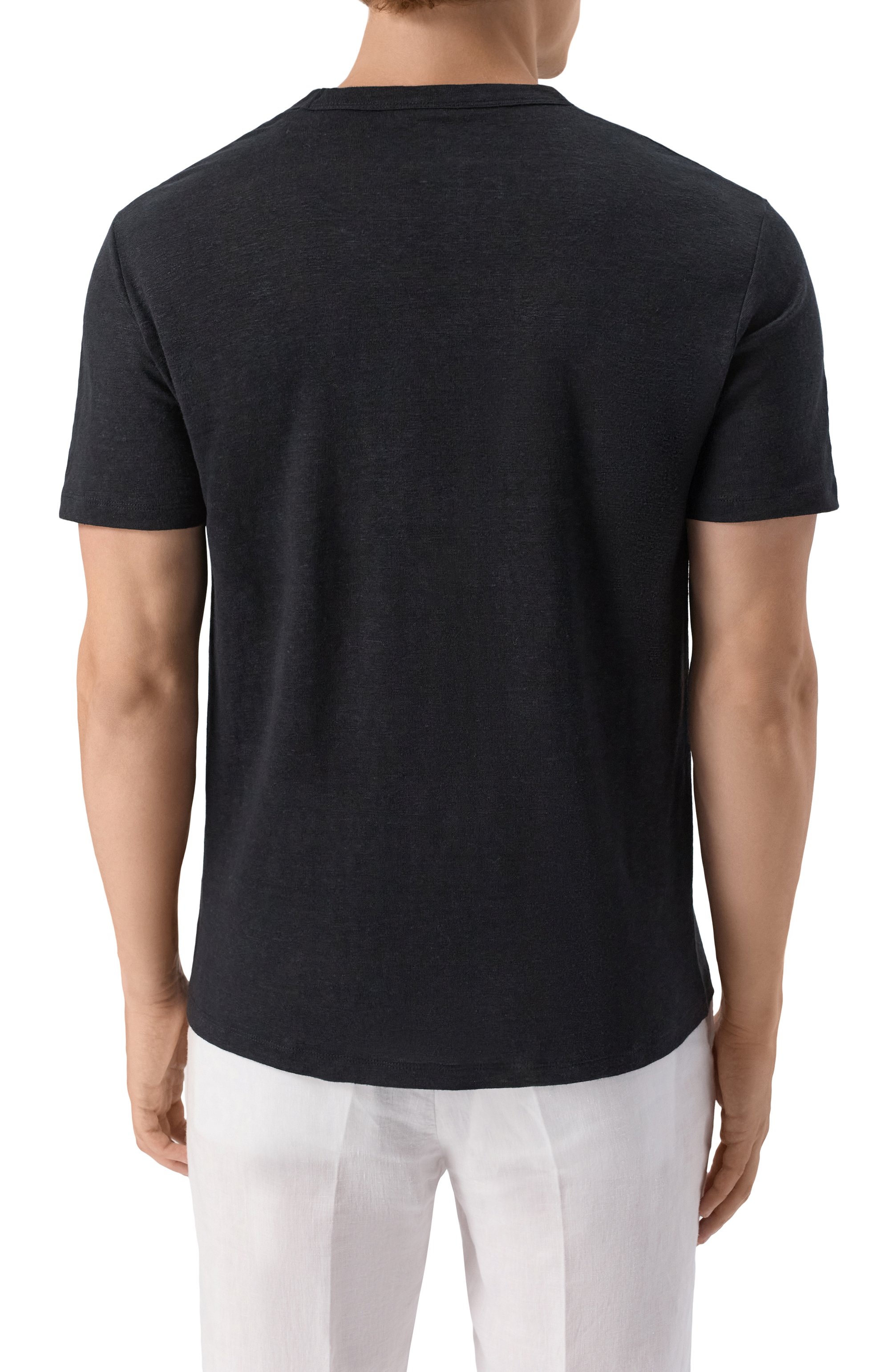 Льняная футболка MC2 SAINT BARTH, арт. STBM ECSTASEA/02886H, фото 4