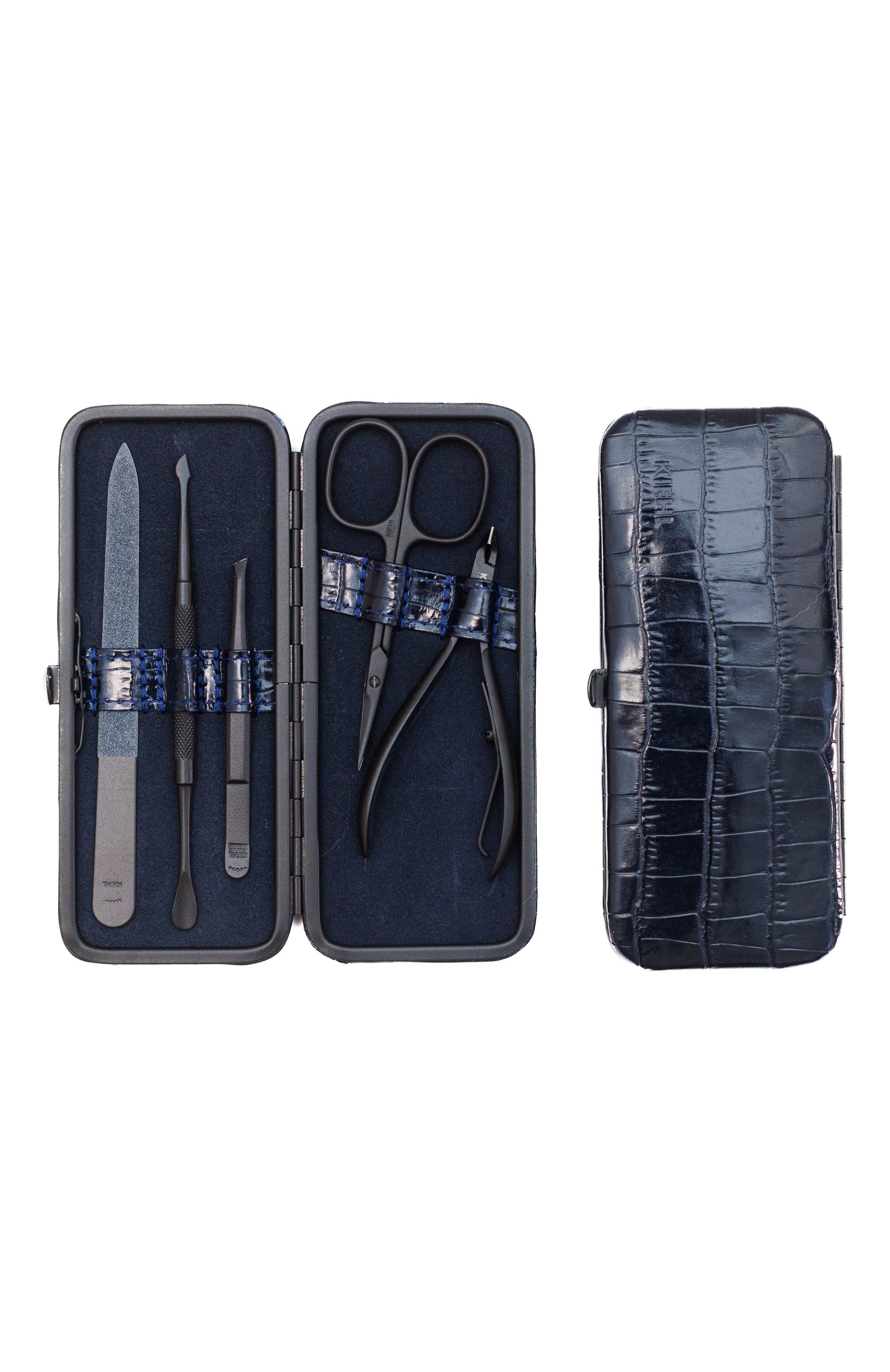 Маникюрный набор KIEHL SOLINGEN бесцветного цвета по цене 41200 руб., арт. 9521/24T Dakar blue, фото 1 Маникюрный набор KIEHL SOLINGEN, арт. 9521/24T Dakar blue, фото 1