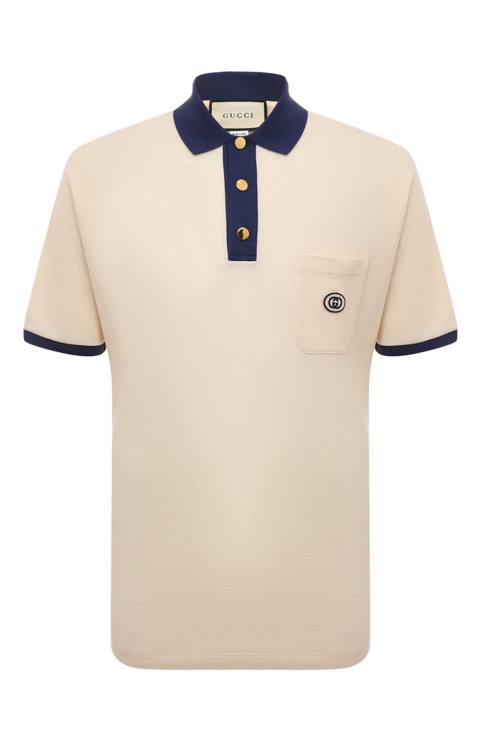 Хлопковое поло GUCCI, арт. 625323 XJCNZ, фото 1
