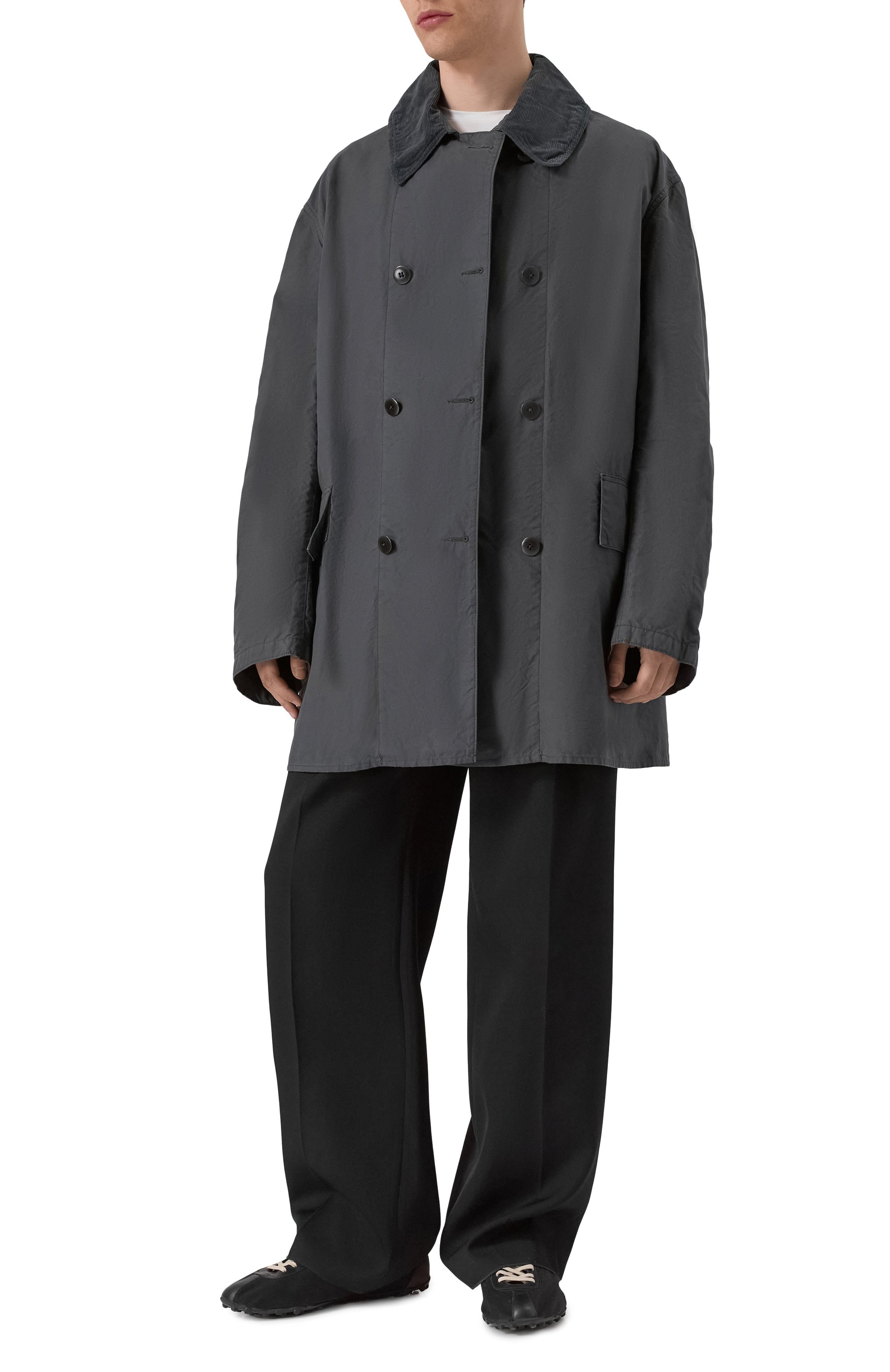 Хлопковая куртка MAISON MARGIELA темно-серого цвета по цене 323000 руб., арт. S50AM0633/M35282, фото 2 Хлопковая куртка MAISON MARGIELA, арт. S50AM0633/M35282, фото 2