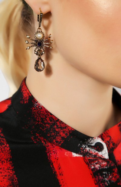Серьги ALEXANDER MCQUEEN, арт. 585826/J160T, фото 2