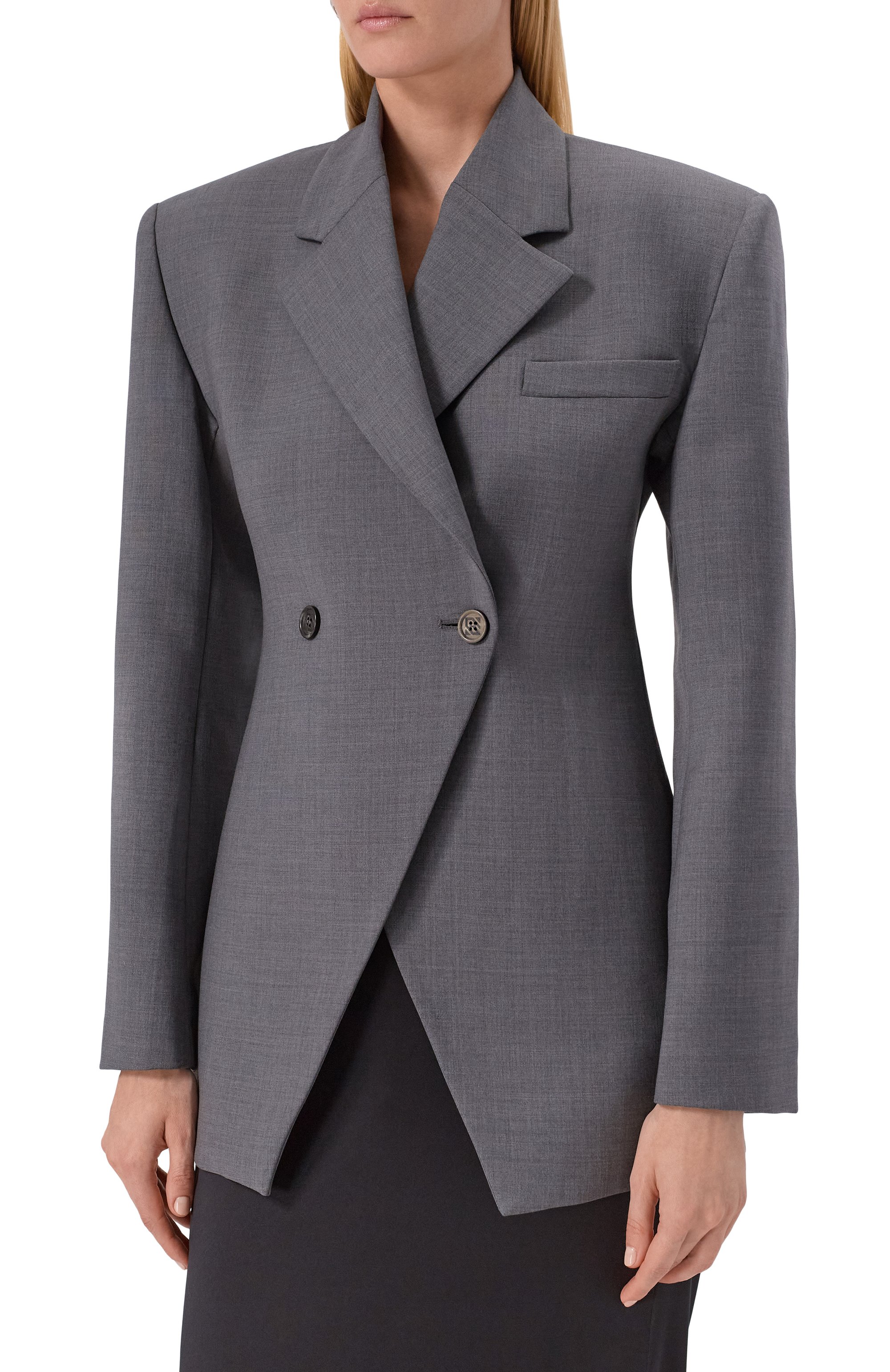 Шерстяной жакет GIUSEPPE DI MORABITO, арт. 05FWJA121 05327A, фото 3