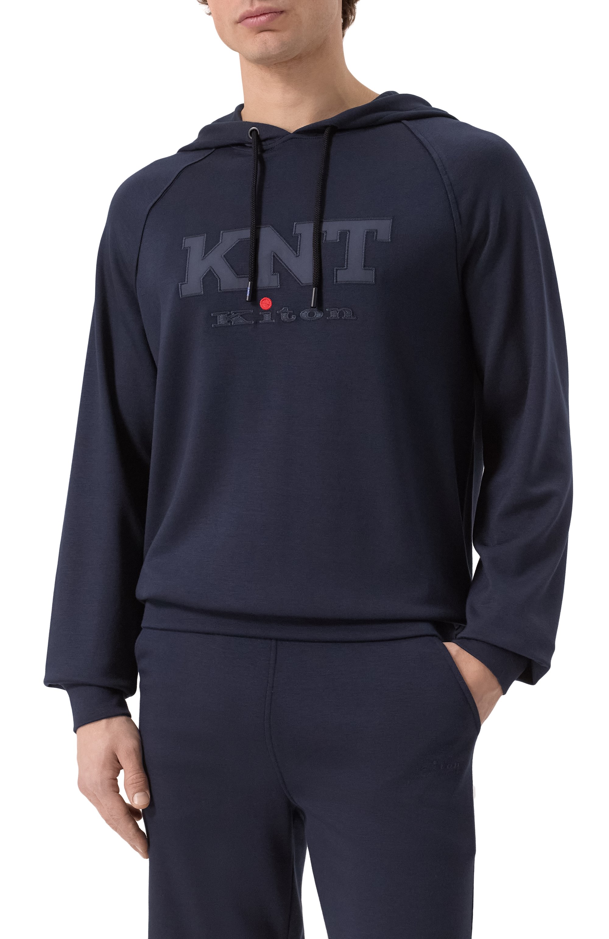 Худи из вискозы KITON, арт. UMM062101, фото 3