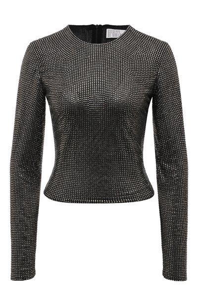 Женский топ с отделкой стразами GIUSEPPE DI MORABITO, арт. 03PFT0274FC 03212