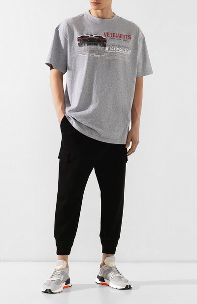 Комбинированные кроссовки nite jogger ADIDAS ORIGINALS, арт. DB3361, фото 2