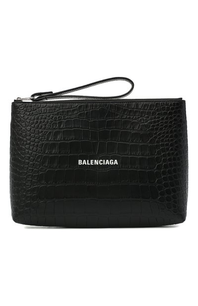 Кожаный клатч BALENCIAGA, арт. 618362/1JUK3, фото 1