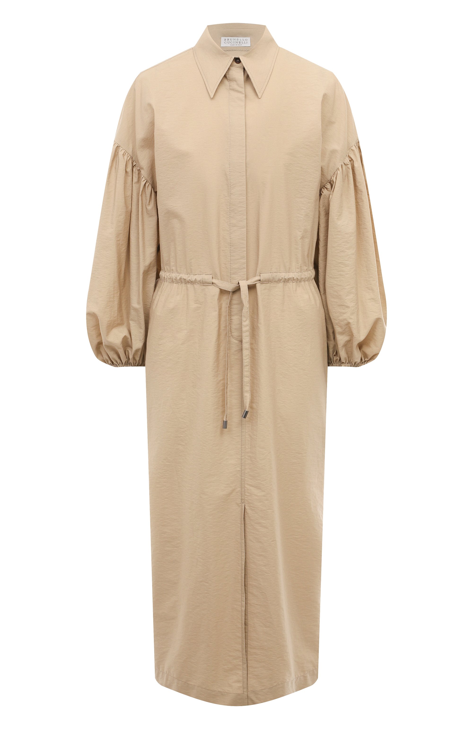 Хлопковое платье BRUNELLO CUCINELLI, ар�т. M0F79A5174, фото 1