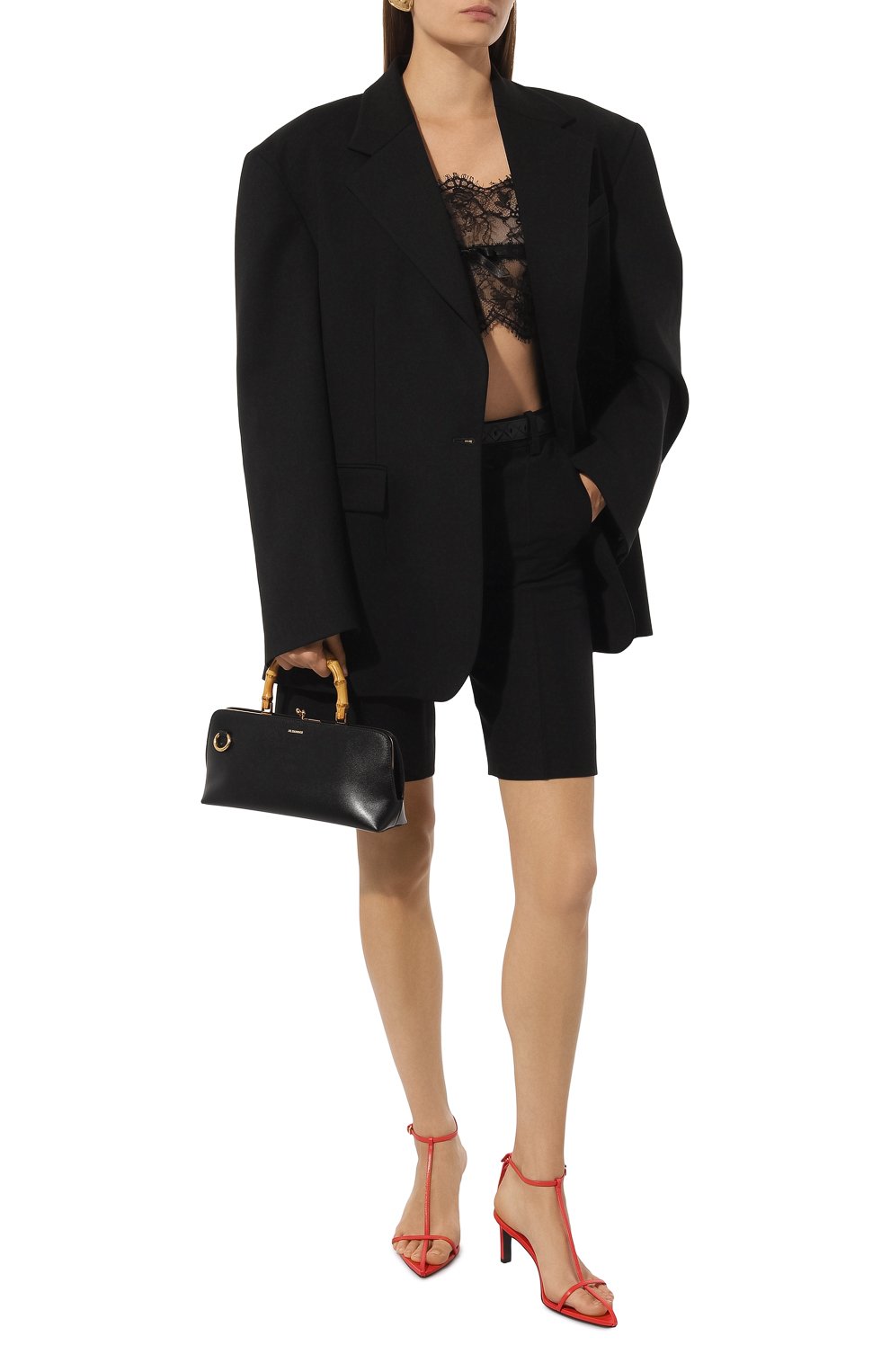 Кожаные босоножки JIL SANDER, арт. J16WL0030/P4864, фото 2