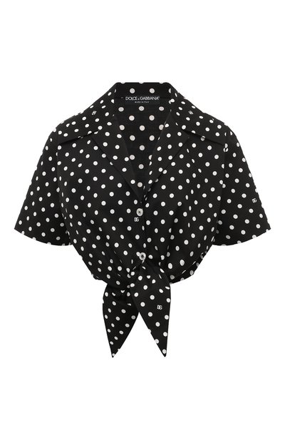 Хлопковая р�убашка DOLCE & GABBANA, арт. F5Q06T/FSFNR, фото 1