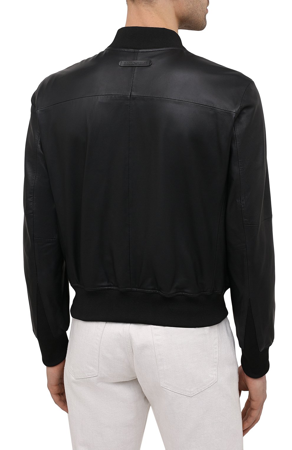 Кожаный бомбер EMPORIO ARMANI, арт. A1R14P/A1P06, фото 4