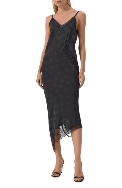 Платье из вискозы и шелка MOSCHINO, арт. A0403/5535, фото 3