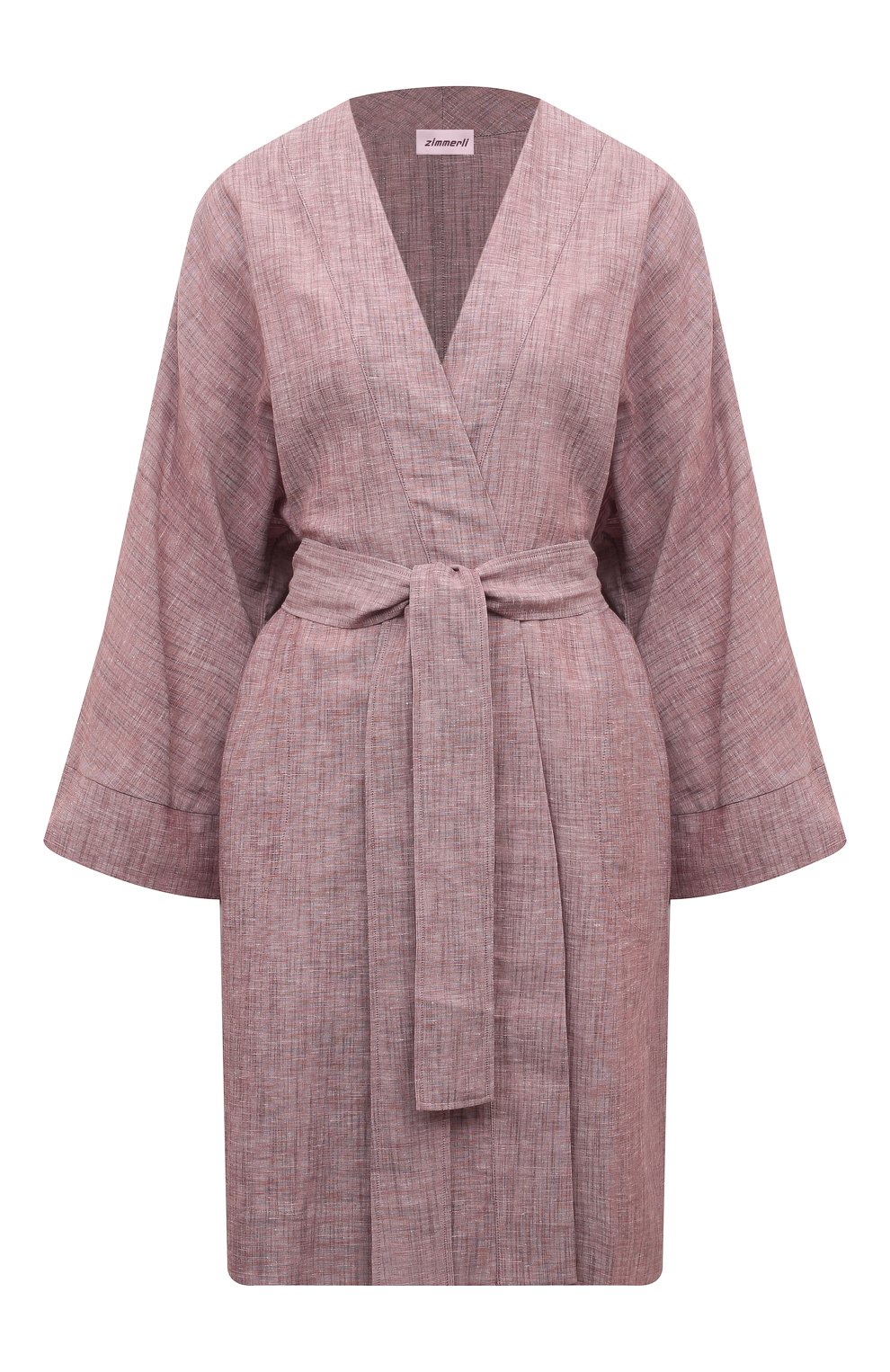 Халат изо льна и хлопка ZIMMERLI, арт. 4697-15500, фото 1