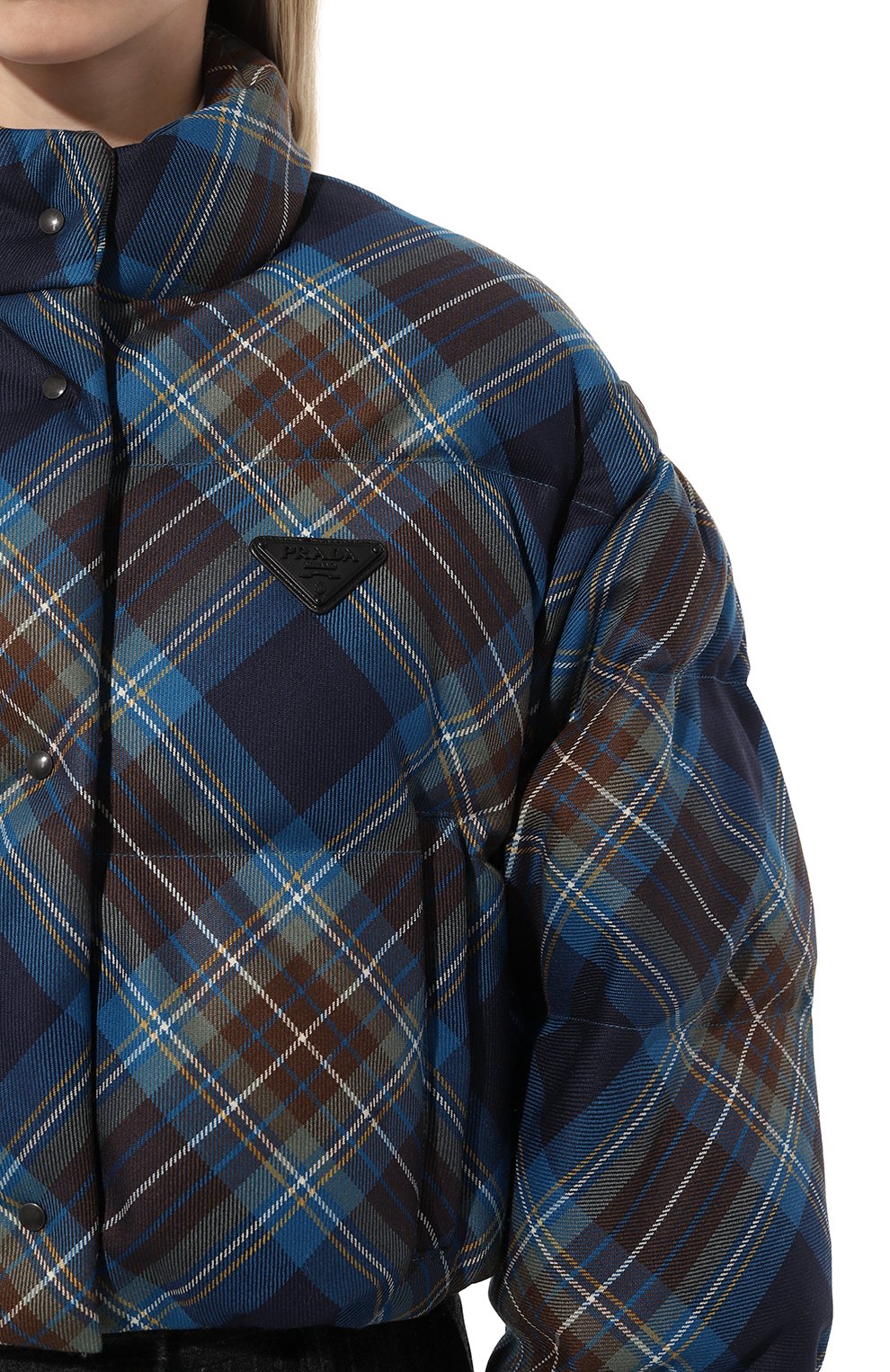 Шерстяной пуховик PRADA, арт. 291805-1X30-F0008-202, фото 5