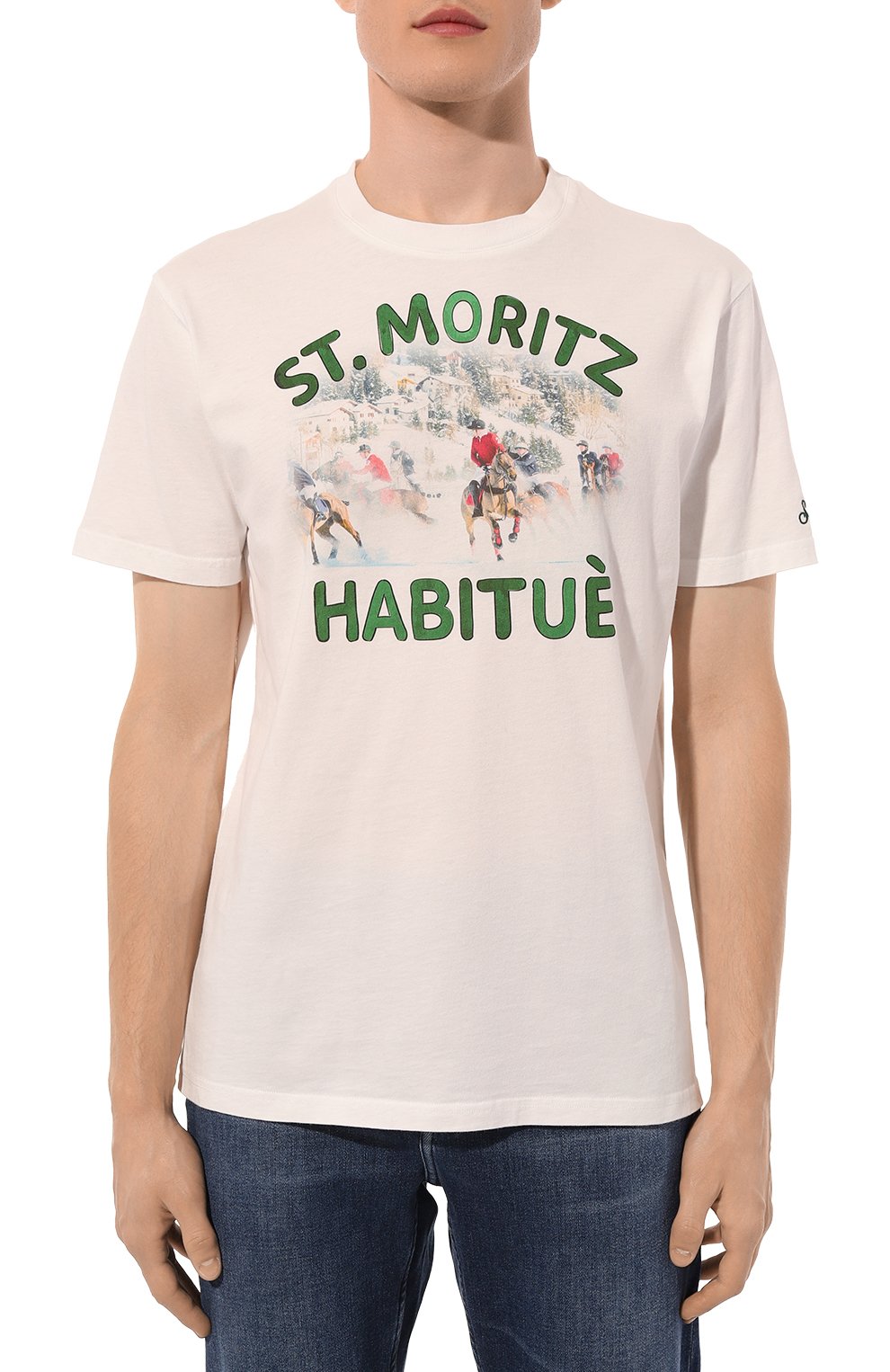 Хлопковая футболка MC2 SAINT BARTH, арт. STBM ARN0TT/ARN0001/MAYP57, фото 3