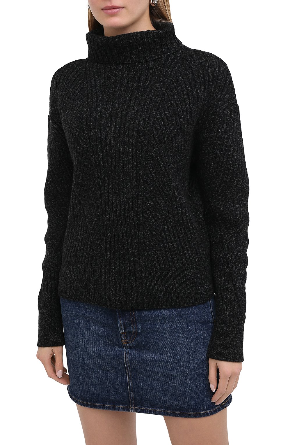 Кашемировый свитер RALPH LAUREN темно-серого цвета по цене 189500 руб., арт. 290820242, фото 3 Кашемировый свитер RALPH LAUREN, арт. 290820242, фото 3