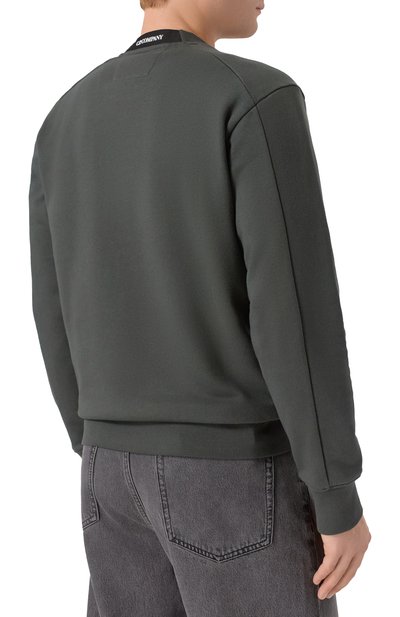 Хлопковый свитшот C.P. COMPANY, арт. 19CMSS713A005086W, фото 4