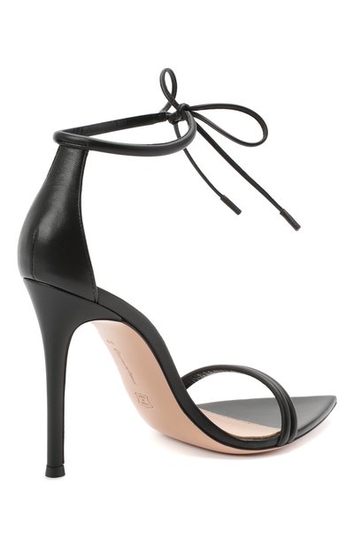 Кожаные босоножки sharp GIANVITO ROSSI, арт. G61587.15RIC.NAPNER0, фото 4