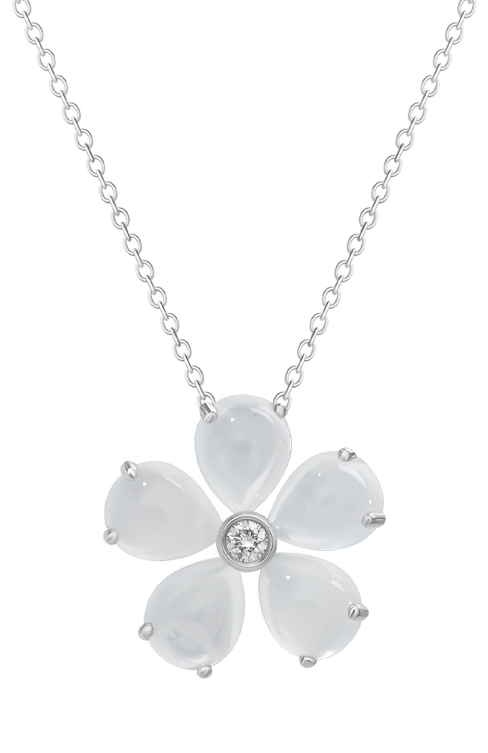 Кулон MERCURY бесцветного цвета по цене 407000 руб., арт. MP18723/WG/FLMST_L, фото 2 Кулон MERCURY, арт. MP18723/WG/FLMST_L, фото 2