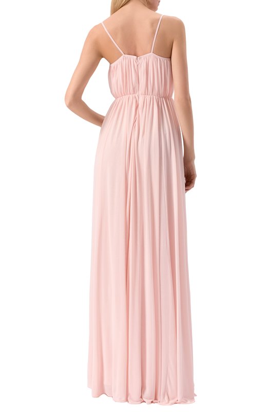 Платье из вискозы и шелка Giambattista Valli 25SSPVCL5179-21JER Розовый  25SSPVCL5179-21JER Фото 4