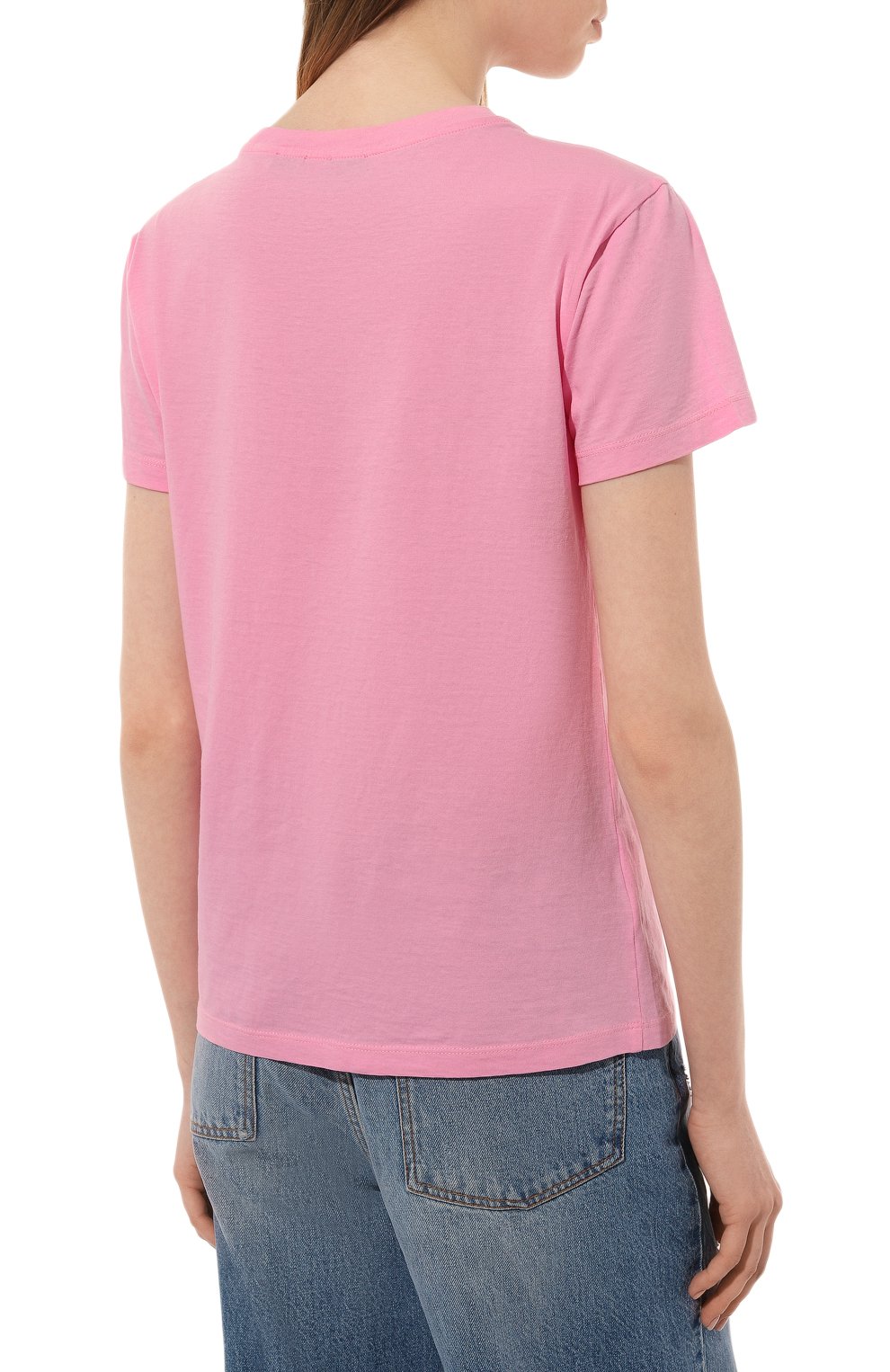 Хлопковая футболка PINKO, арт. 100611-A0TG, фото 4