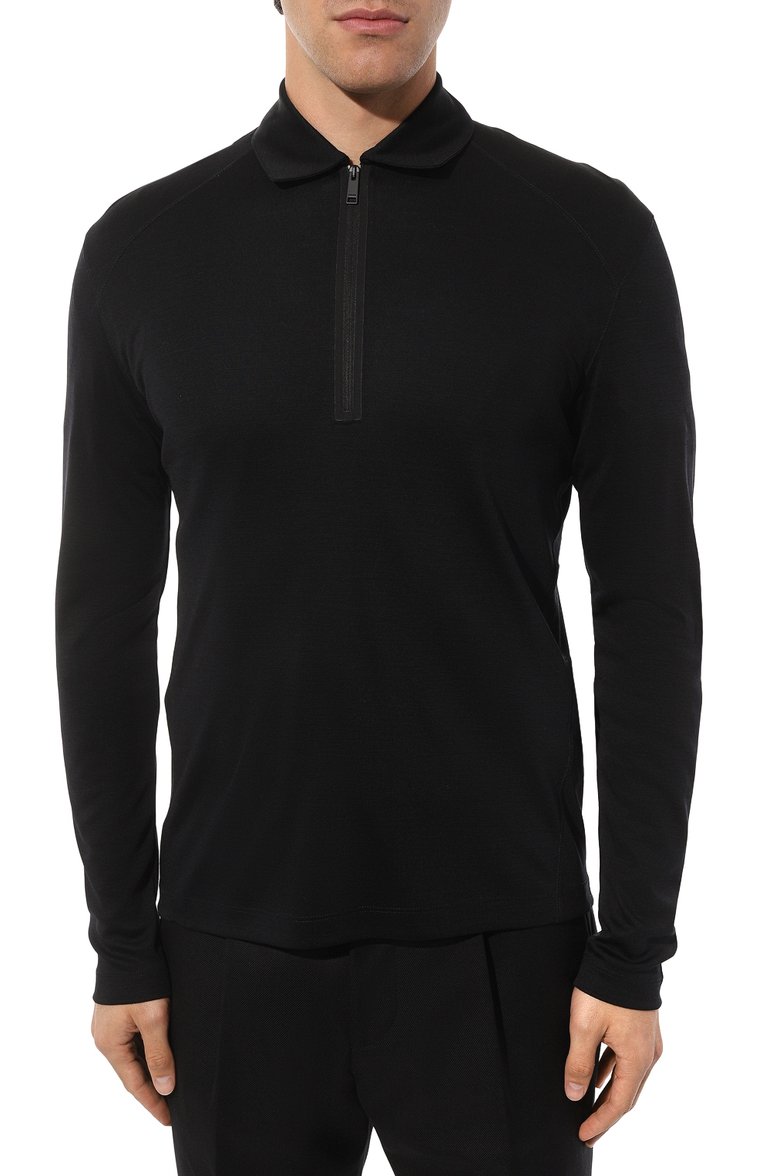 Шерстяное поло ZEGNA, арт. UC328A6/CCT702, фото 1