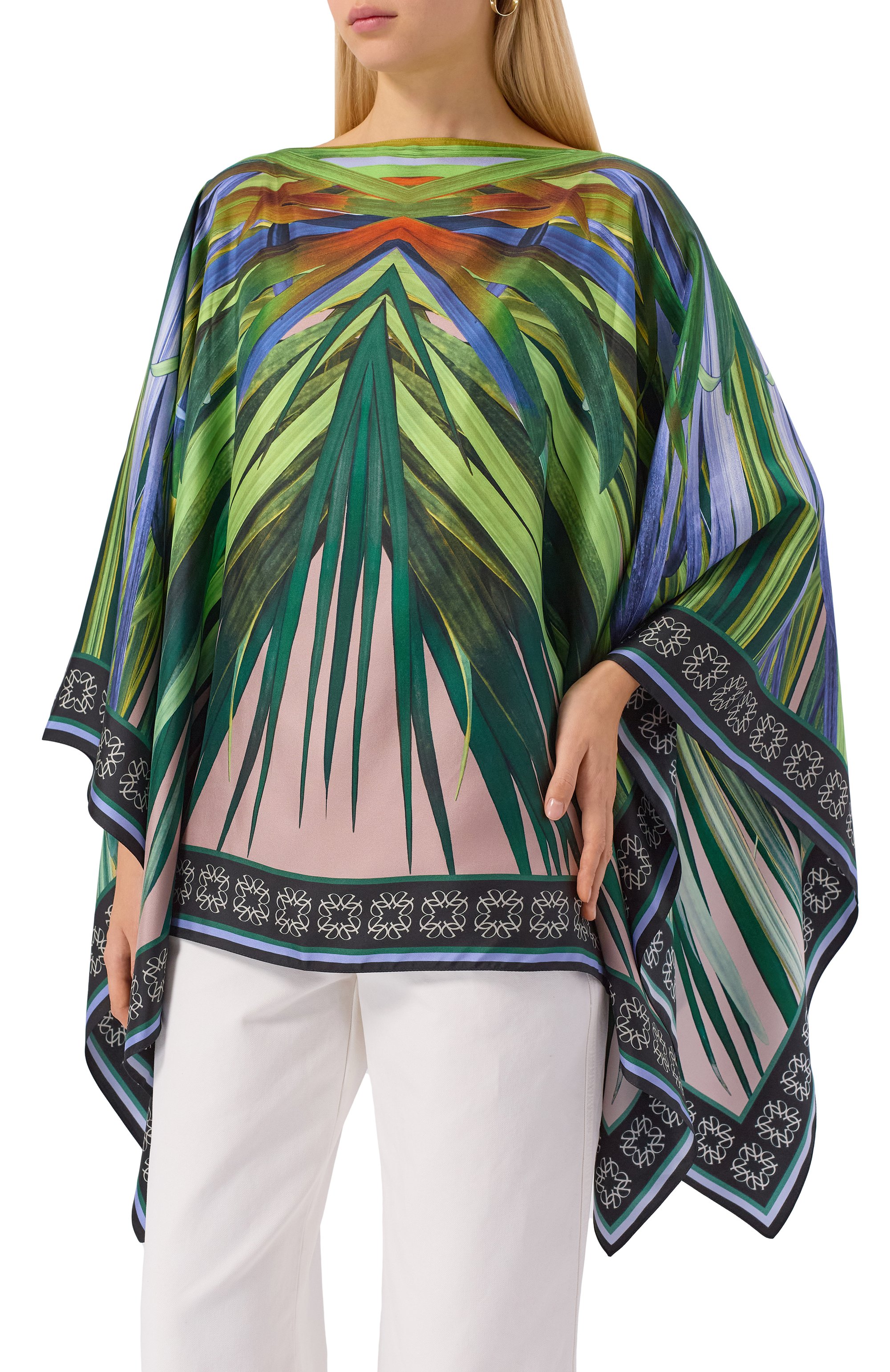 Шелковый топ ELIE SAAB, арт. 710009407, фото 3