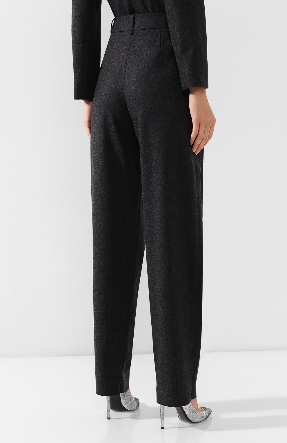 Брюки из смеси шерсти и кашемира GIORGIO ARMANI, арт. 9WHPP081/T016Z, фото 4