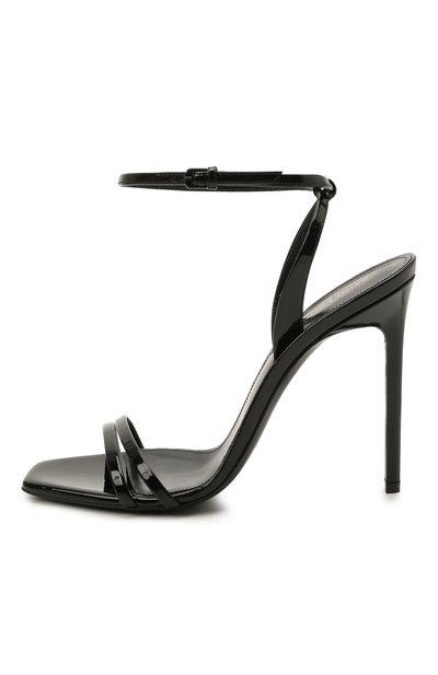 Кожаные босоножки amber SAINT LAURENT, арт. 658153/1TV20, фото 3