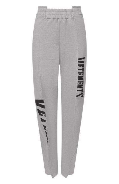 Женские хлопковые брюки VETEMENTS, арт. WE76SP507G/1302 M0LLET0N