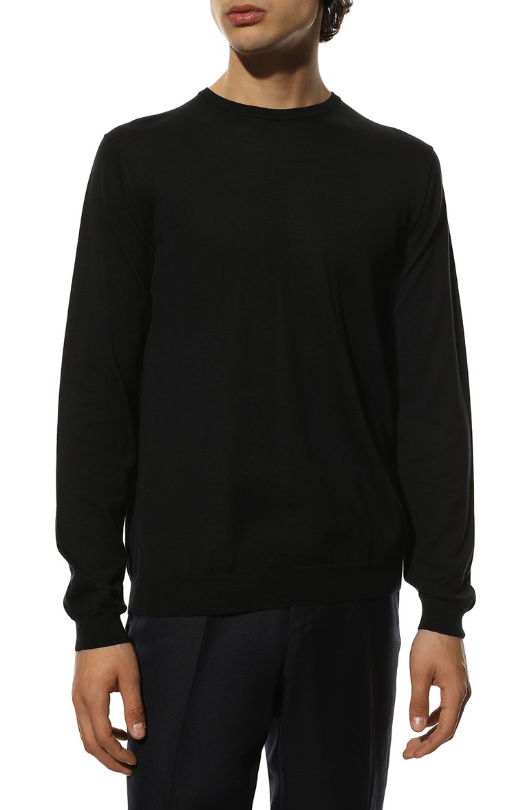 Джемпер из шелка и хлопка GIORGIO ARMANI, арт. 3HSM37/SM63Z, фото 1