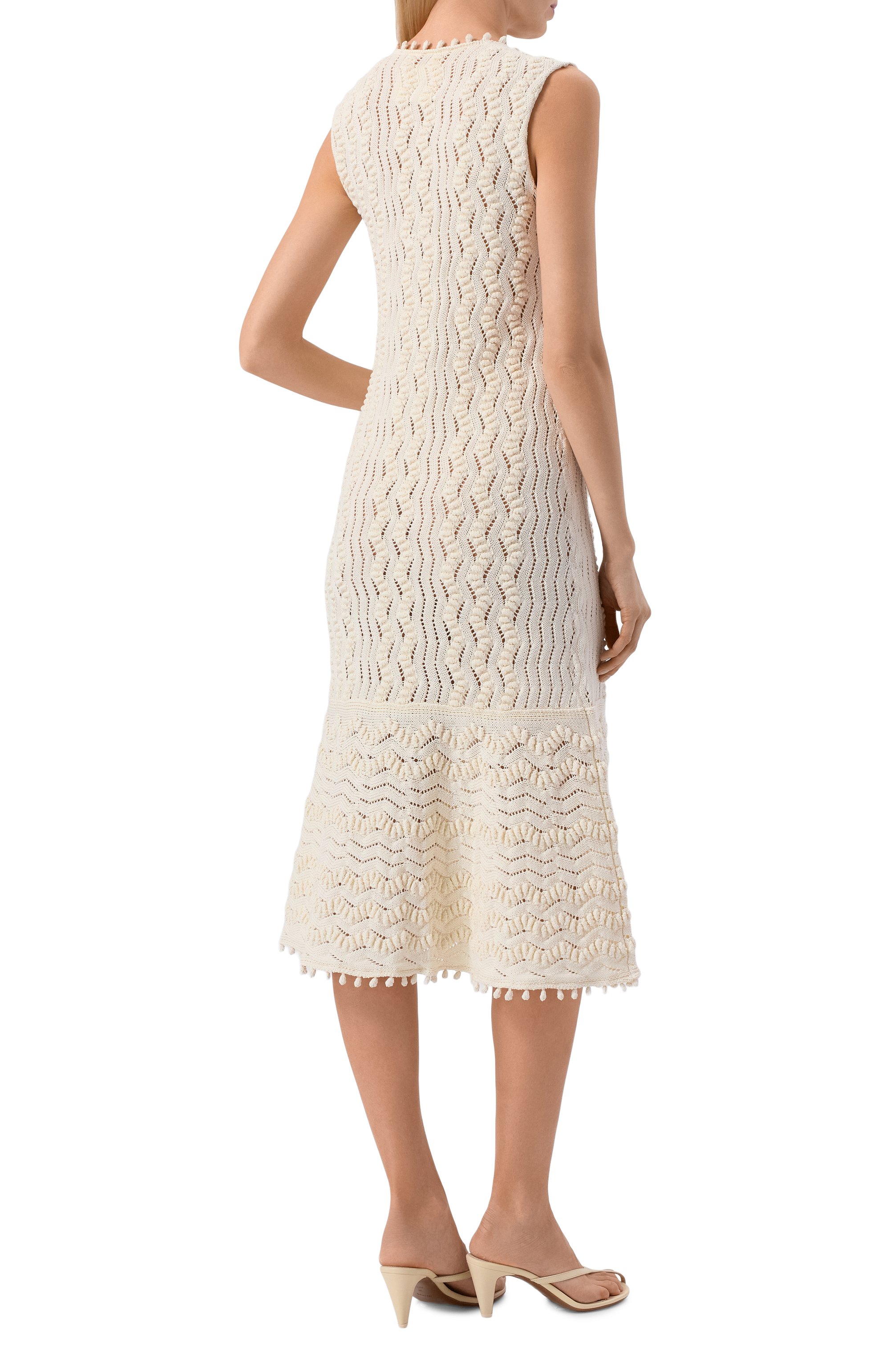 Хлопковое платье JIL SANDER, арт. J02CT0560/J15476, фото 3