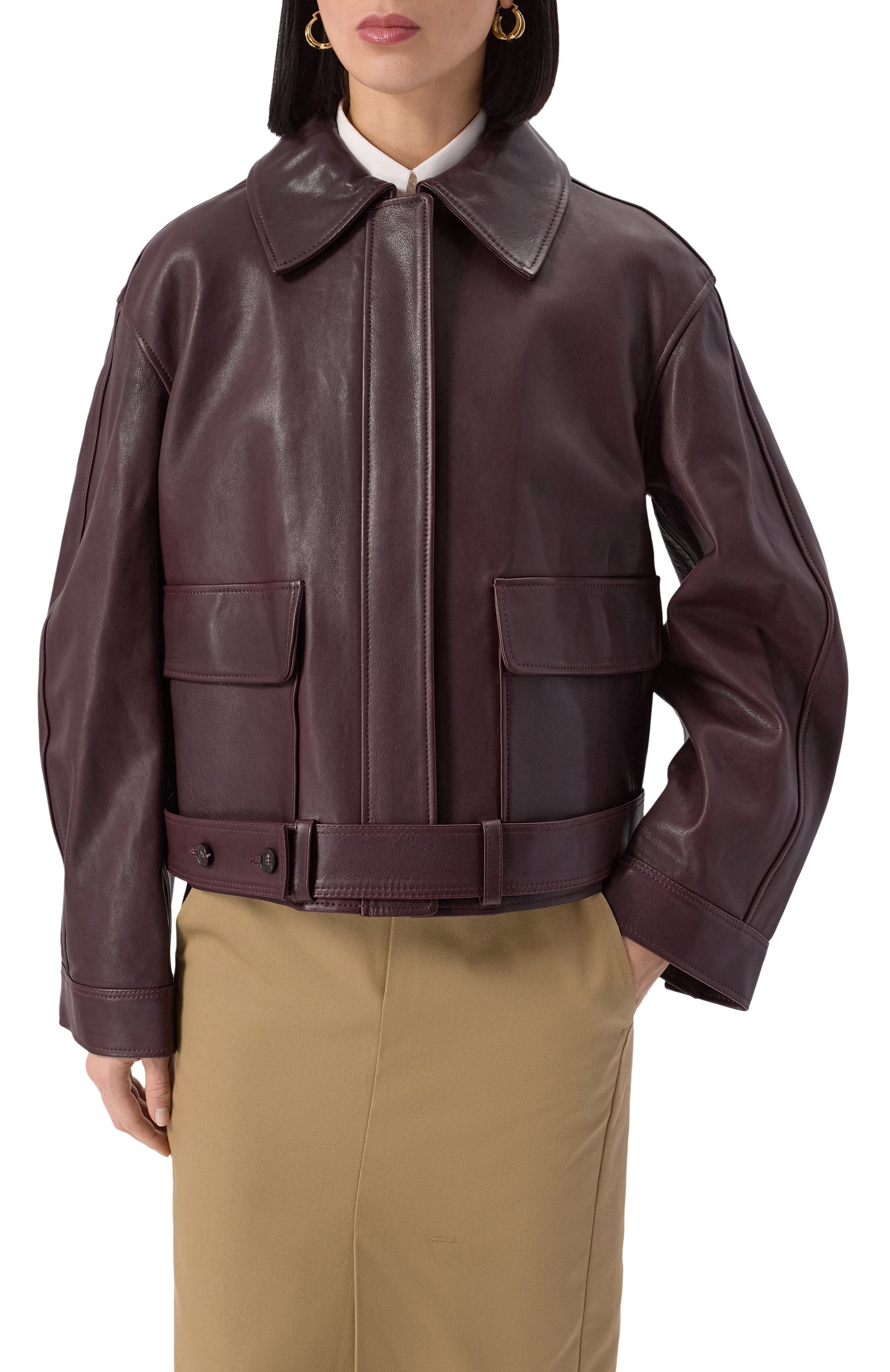 Кожаная куртка CO, арт. 6397PSGV, фото 3