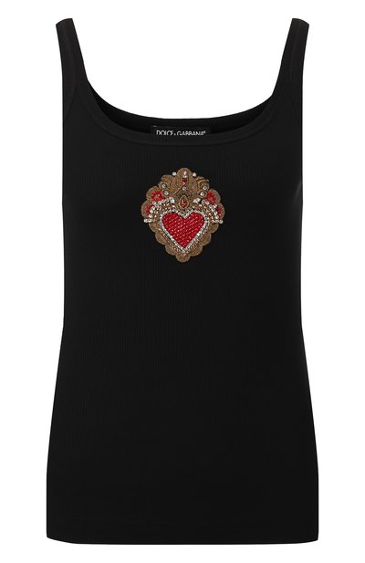 Женская хлопковая майка DOLCE & GABBANA, арт. F8K97Z/G7SMY