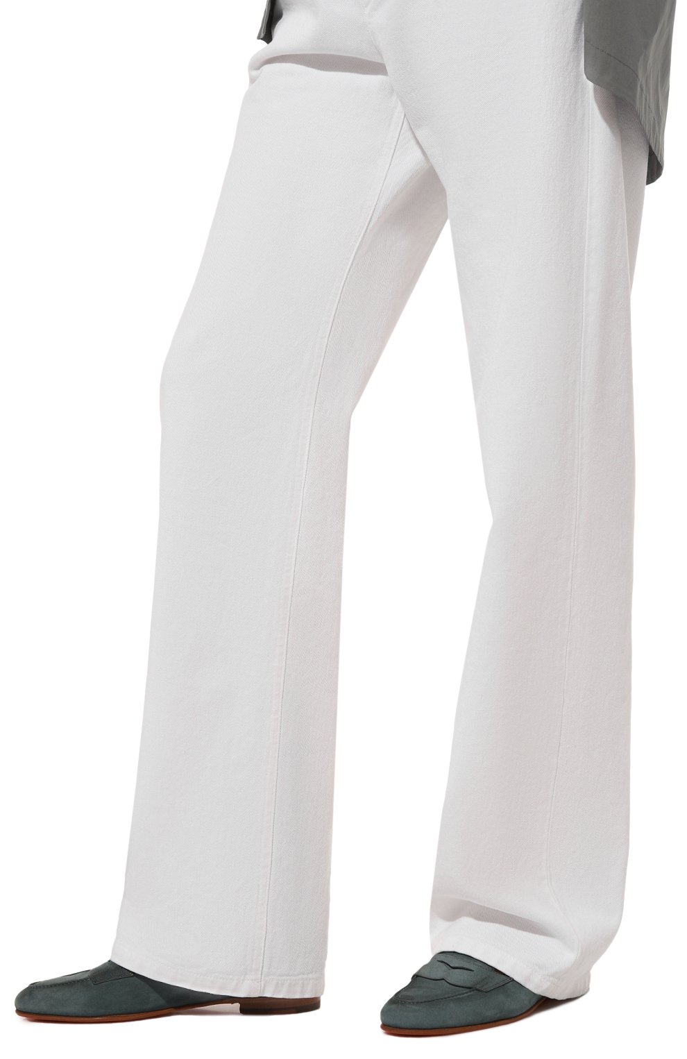 Замшевые лоферы SANTONI, арт. WUNY71031SA4SAEAZ69, фото 3