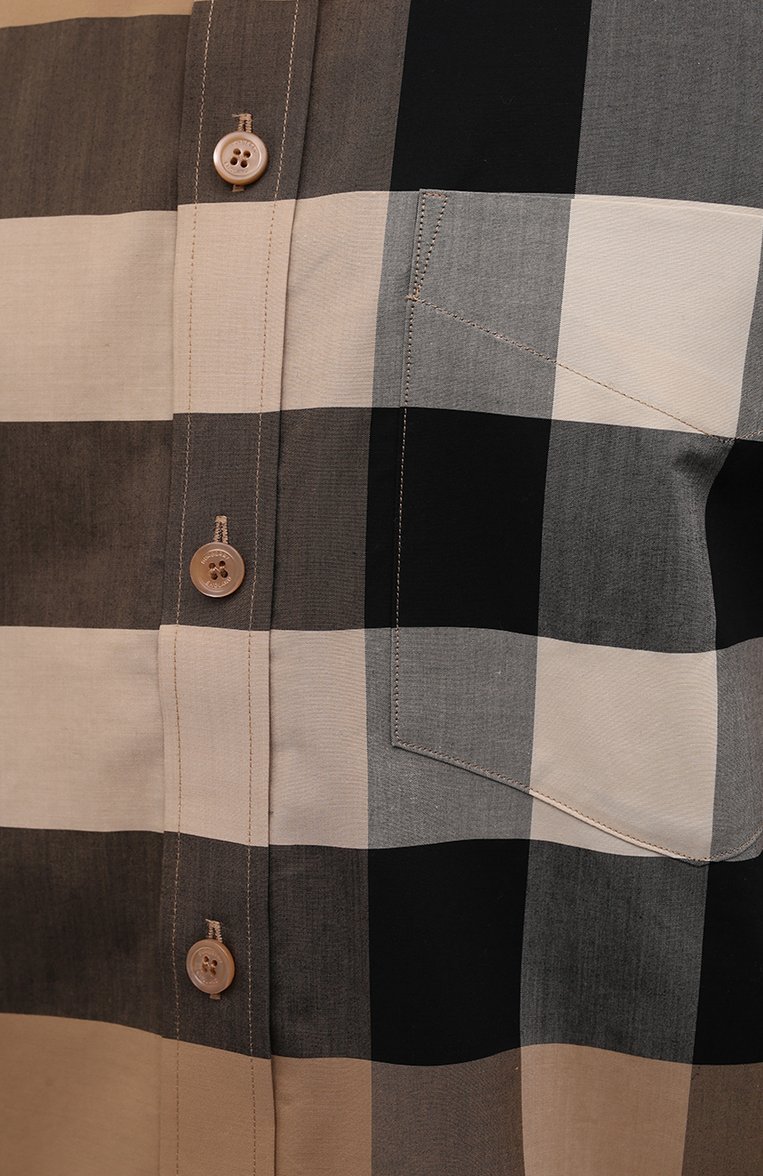 Хлопковая рубашка BURBERRY, арт. 8010213, фото 1
