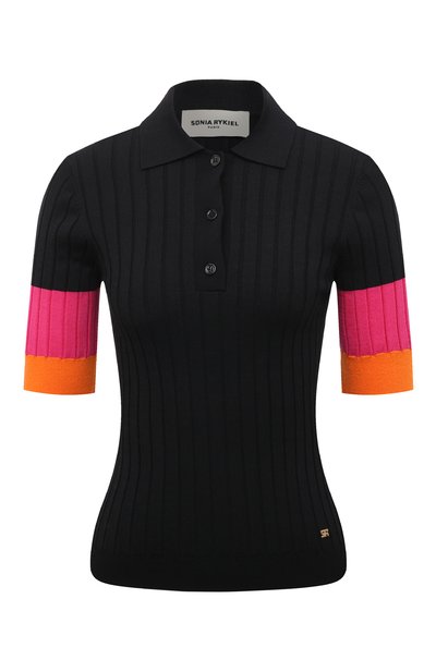 Женское поло из вискозы SONIA RYKIEL, арт. 23E62T56