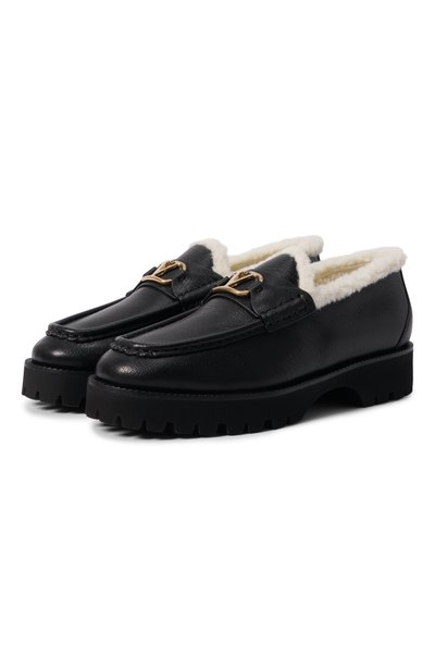 Женские кожаные лоферы vlogo signature VALENTINO, арт. 9W2S0NF5/JJJ