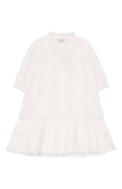 Хлопковое платье TWINSET, арт. 251GJ2410/4-6, фото 2