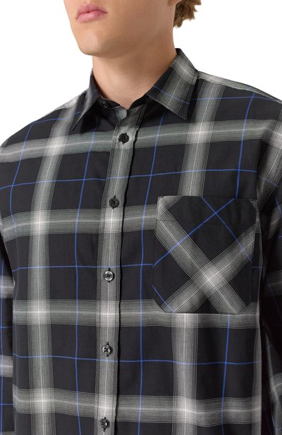 Хлопковая рубашка HUGO BLUE, арт. 50545254, фото 5