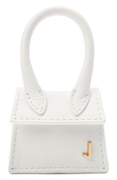 Женская сумка le petit chiquito JACQUEMUS белого цвета, арт. 211SL01/300100 | Фото 1 (Материал: Натуральная кожа; Ремень/цепочка: На ремешке; Размер: mini; Сумки-технические: Сумки через плечо; Материал сплава: Проставлено; Драгоценные камни: Проставлено)