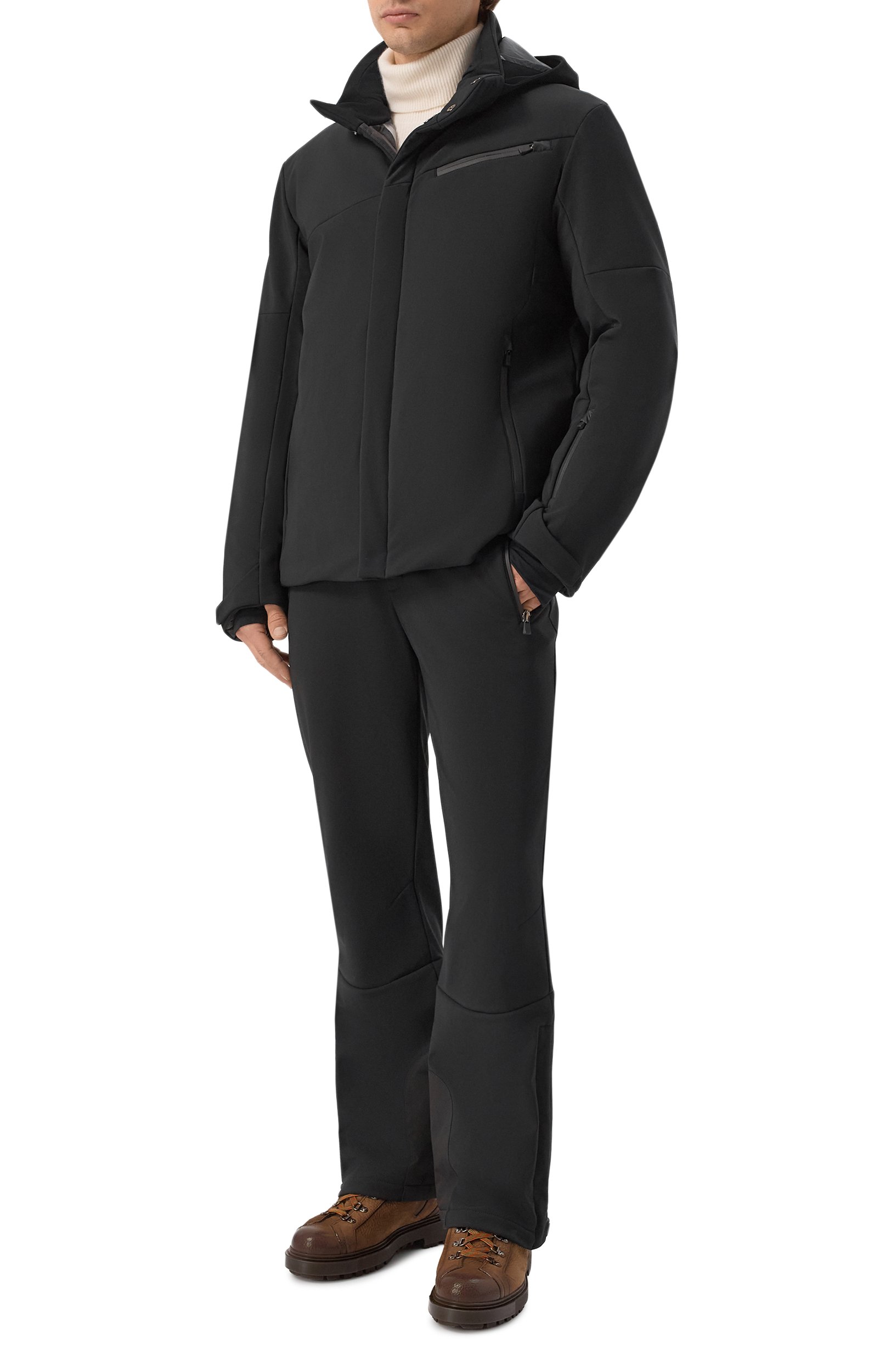 Брюки KITON черного цвета по цене 347000 руб., арт. UPKN109K0272L, фото 2 Брюки KITON, арт. UPKN109K0272L, фото 2