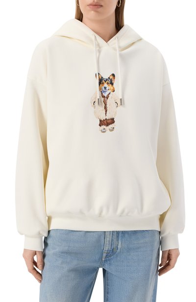 Худи FLASHIN кремового цвета по цене 19800 руб., арт. FF25HDOK, фото 3 Худи FLASHIN, арт. FF25HDOK, фото 3