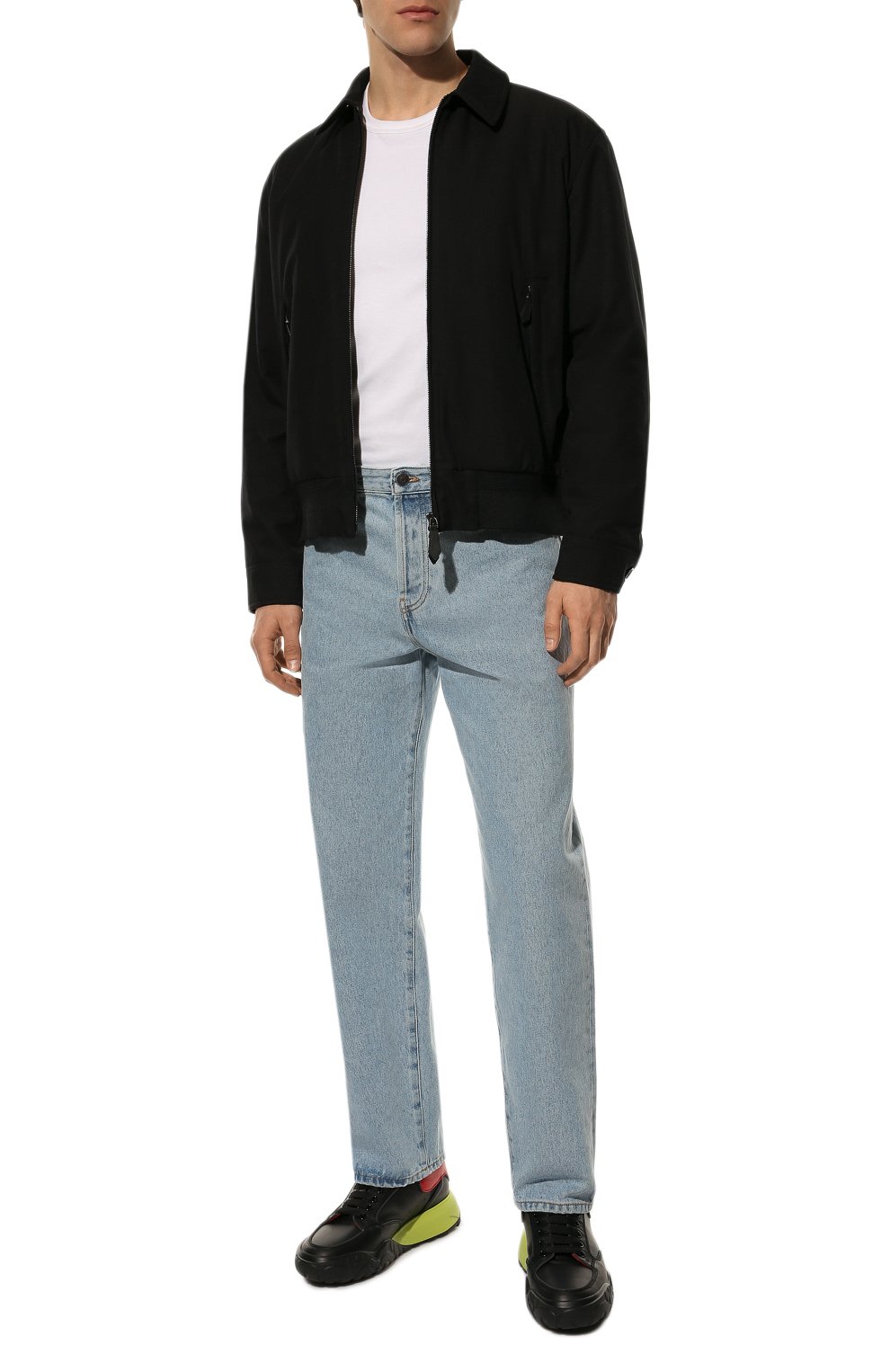 Кожаные кроссовки court ALEXANDER MCQUEEN, арт. 682810/WIAMA, фото 2