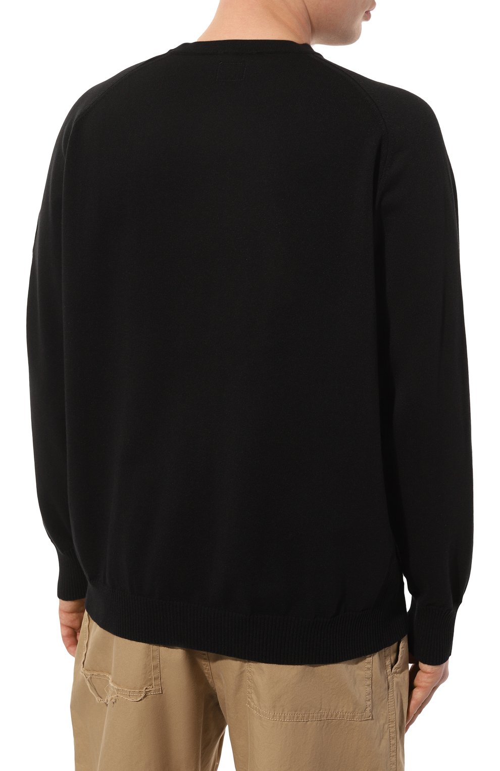 Хлопковый свитер C.P. COMPANY, арт. 16CLKN010A110059A, фото 4