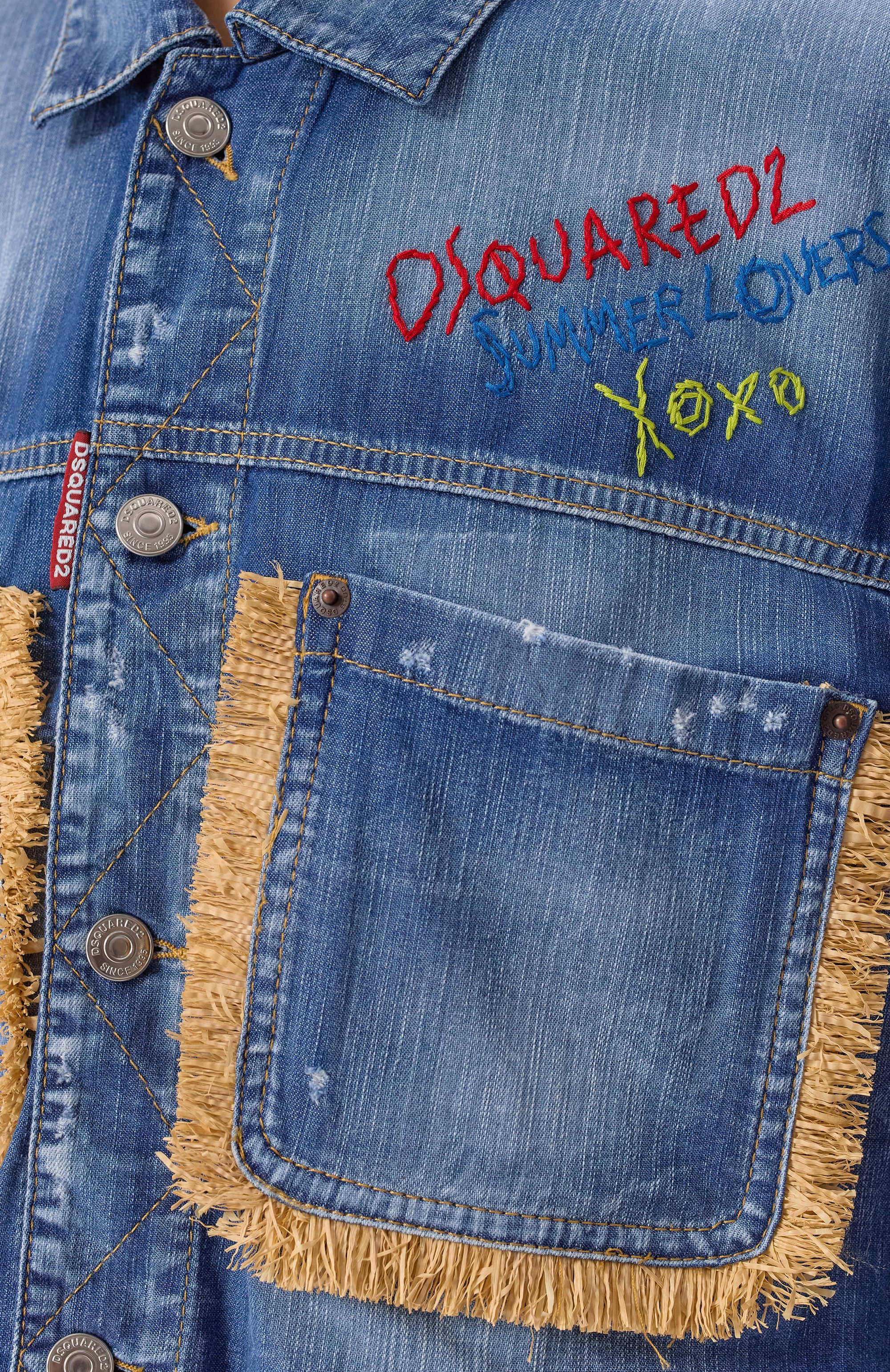 Джинсовая куртка DSQUARED2, арт. S73AM0358/S30341, фото 5