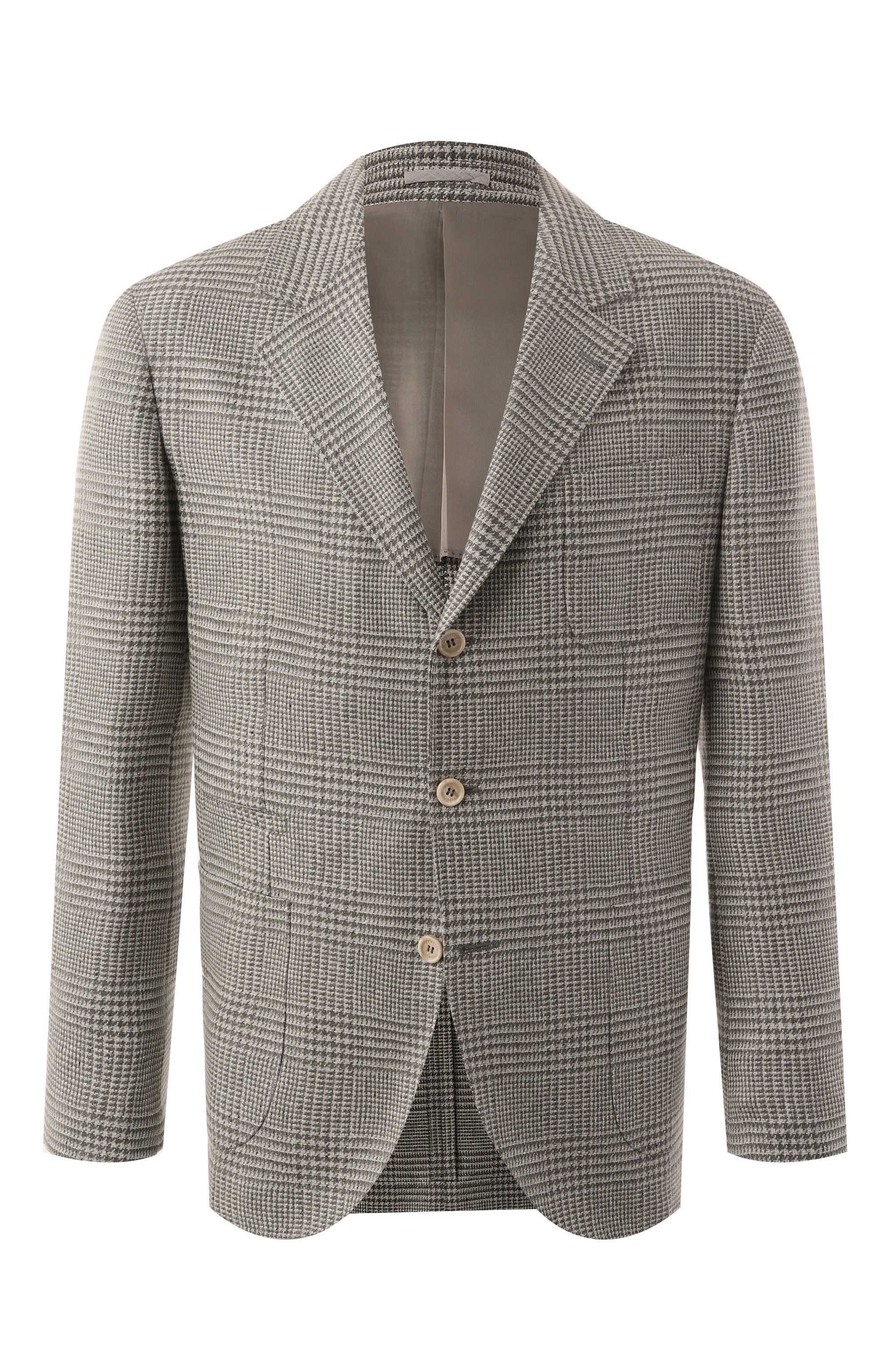 Пиджак из шерсти и шелка BRUNELLO CUCINELLI, арт. MY4687BND, фото 1