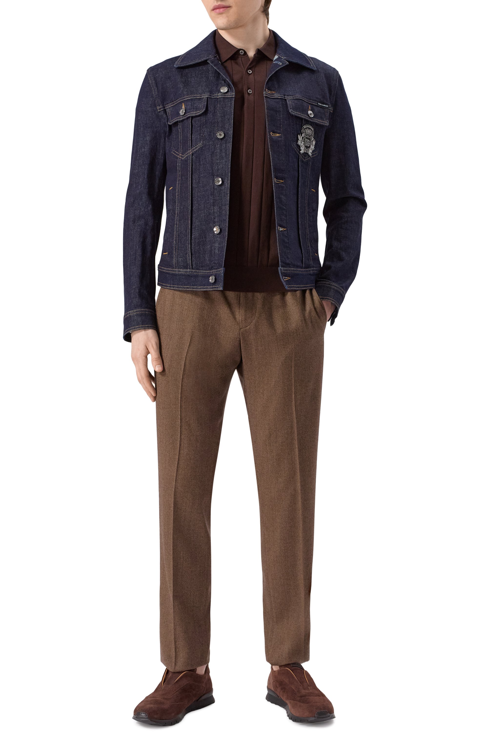 Хлопковое поло CORNELIANI, арт. 25M512-2525153, фото 2